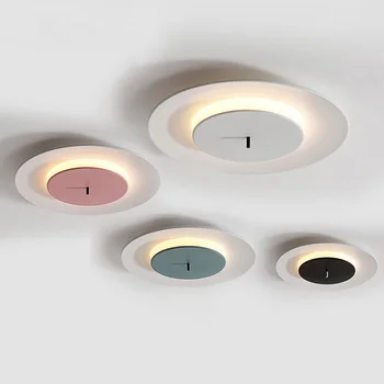 дизайнерское освещение креативная лампа для спальни круглые лампы для гостиной Скандинавское освещение современный минималистичный потолочный светильник для детской комнаты