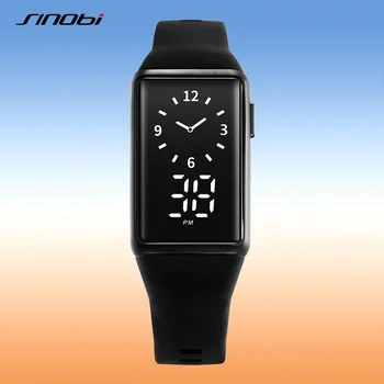 SINOBI Новое поступление мужских цифровых часов, модные спортивные водонепроницаемые мужские наручные часы, оригинальный дизайн, Мужские календарные часы