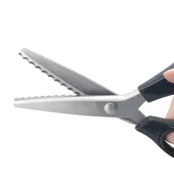 Портативные ножницы с полукруглой дугой из нержавеющей стали для пошива кружевной ткани 3/5/7 мм