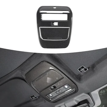 Комплект Отделки крышки панели лампы для чтения на крыше Ford F150 2021 2022 2023 Запчасти И Аксессуары ABS Углеродное Волокно