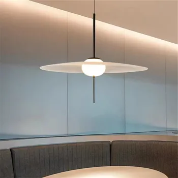 Подвесной светильник DCW Mono, креативный подвесной светильник в виде летающей тарелки, минималистичный дизайн, копия светильника для гостиной, бара, прихожей.