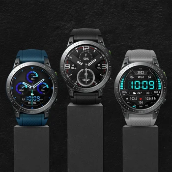 Смарт-часы Zeblaze Ares 3 Pro с AMOLED-дисплеем, 24-часовым монитором работоспособности, длительным сроком службы батареи, водонепроницаемые часы, 100 + Спортивных режимов, умные часы