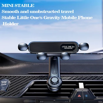 Автомобильная подставка для мобильного телефона, внутренний зажим для горизонтального и вертикального воздуховыпуска, специальное крепление типа автомобильного навигационного крючка, 2