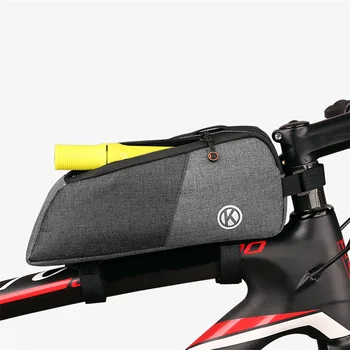 Велосипедные сумки, верхняя труба, передняя рама, водонепроницаемая MTB Дорожная треугольная сумка, чехол для телефона, Грязеотталкивающие сумки для велосипедных аксессуаров