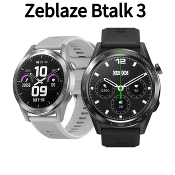 Смарт-часы Zeblaze Btalk 3 с 1,39-дюймовым IPS HD экраном, 24-часовым монитором состояния, трекерами активности, умными часами из нержавеющей стали