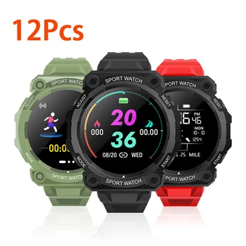 12шт FD68S Смарт-Часы Мужские Bluetooth Smartwatch IP68 Сенсорный Фитнес-Браслет Спортивный Фитнес-Смарт-Браслет для IOS Android