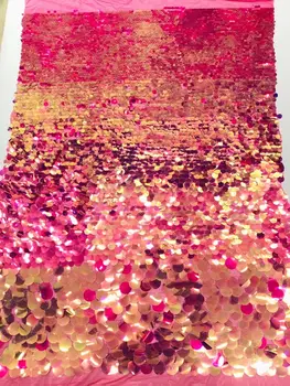 Тюлевая сетка, Африканская кружевная ткань, кружево с пайетками, S-1306664, высококачественные ткани с золотыми Нигерийскими пайетками для свадебного вечернего платья